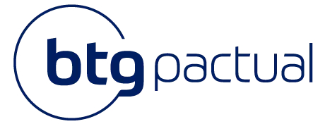 Logo do BTG Pactual.